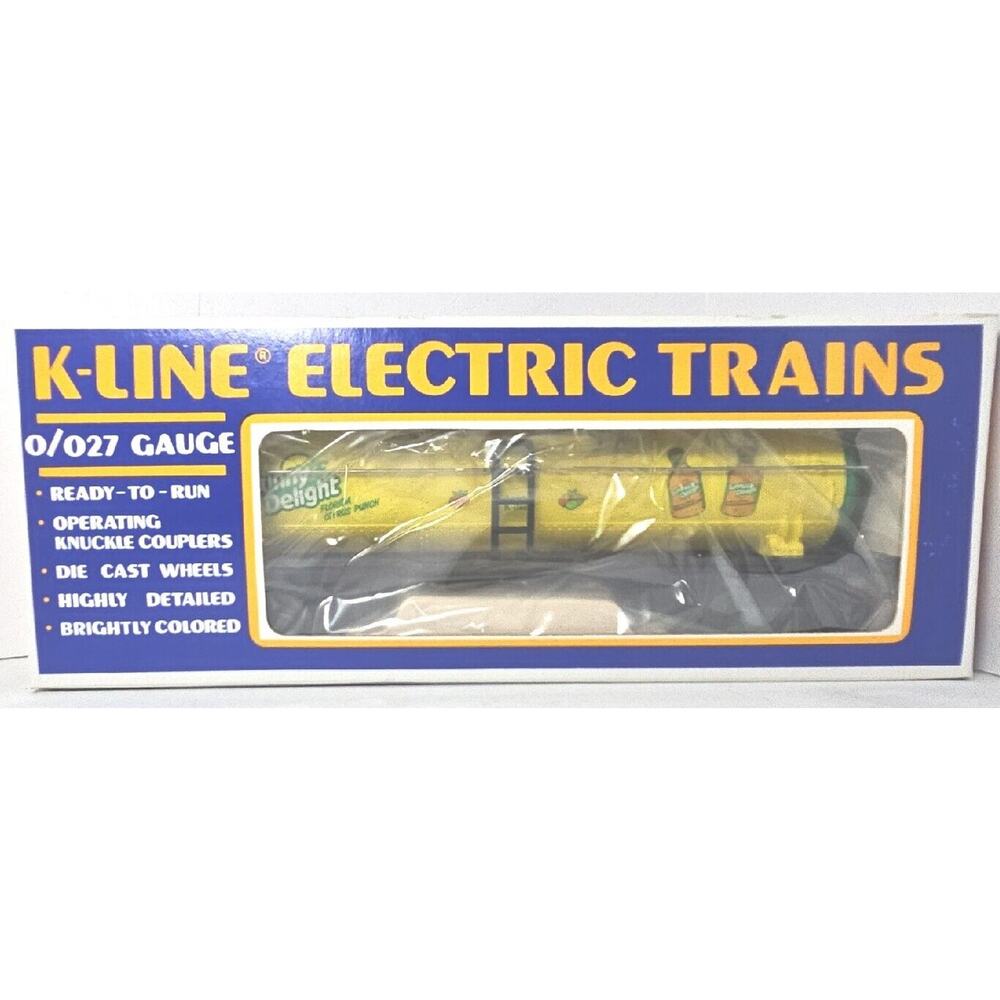 Sunny Delight Tanker O Gauge Train Car K-line Delivery Original Box